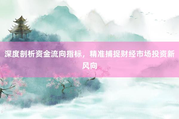 深度剖析资金流向指标，精准捕捉财经市场投资新风向